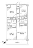 練馬区中古マンション間取り写真