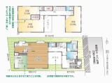 板橋区東新町1丁目中古一戸建て間取り写真