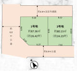板橋区赤塚新町3丁目土地間取り写真