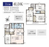 和光市南1丁目新築一戸建て間取り写真